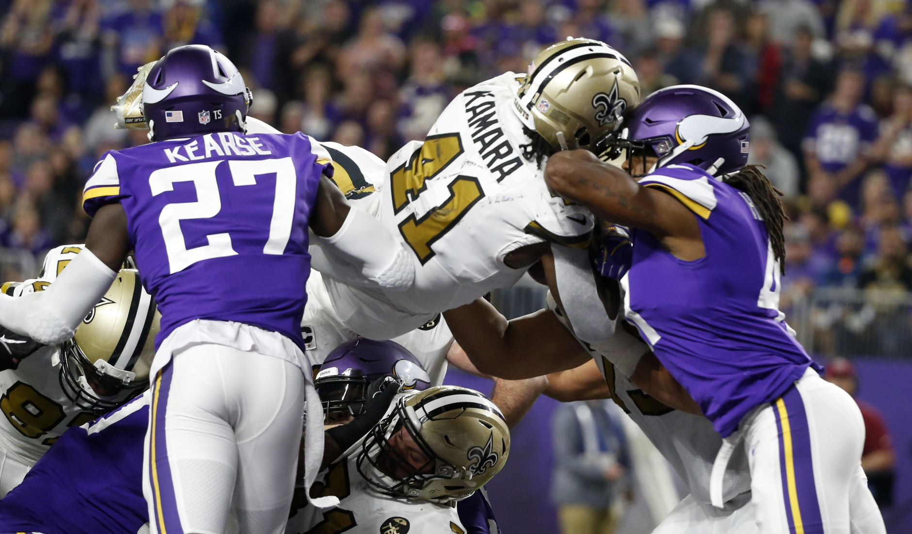 Saints Vikings Football